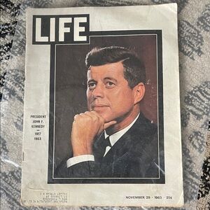 Vintage LIFE Magazine Cover Art - Black and White